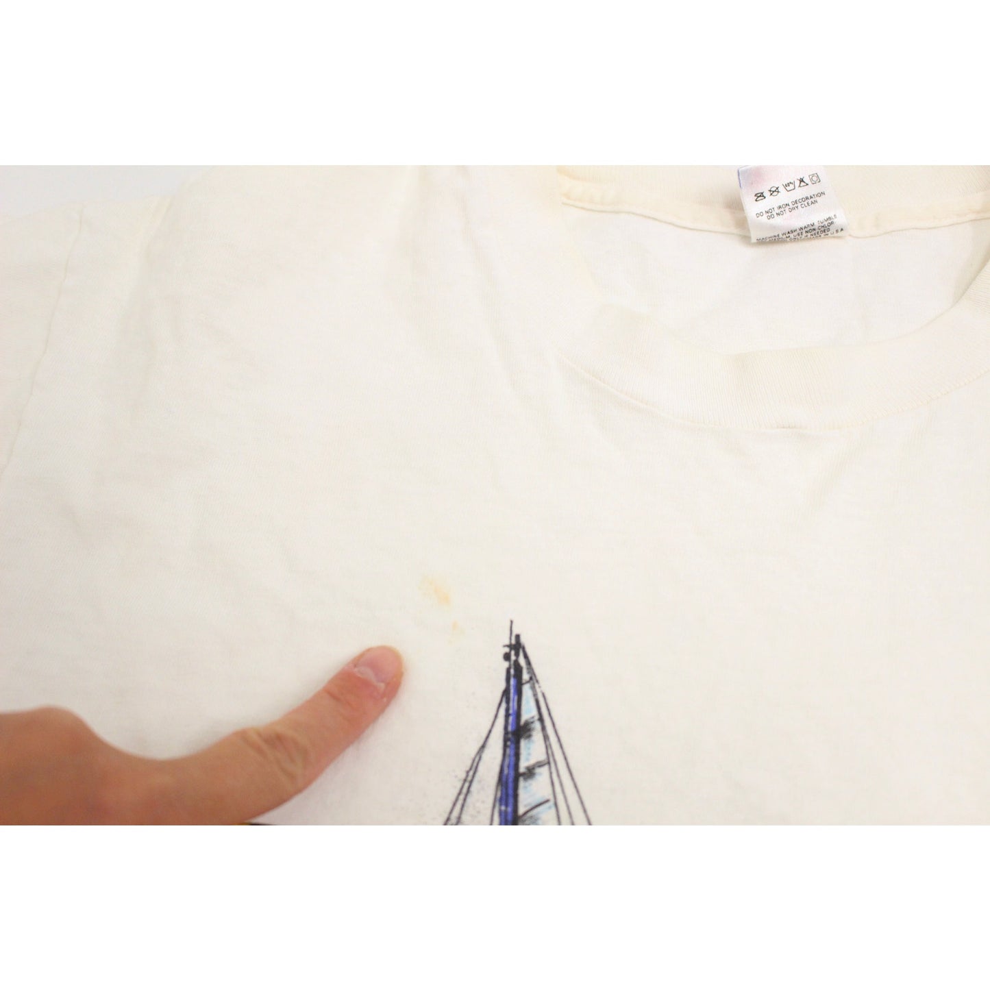 Vintage Miami International Sailboat Show 1994 T Shirt Large
