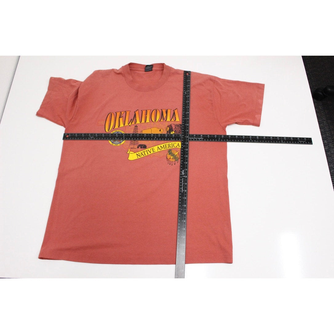 Vintage Oklahoma Native America T Shirt XL