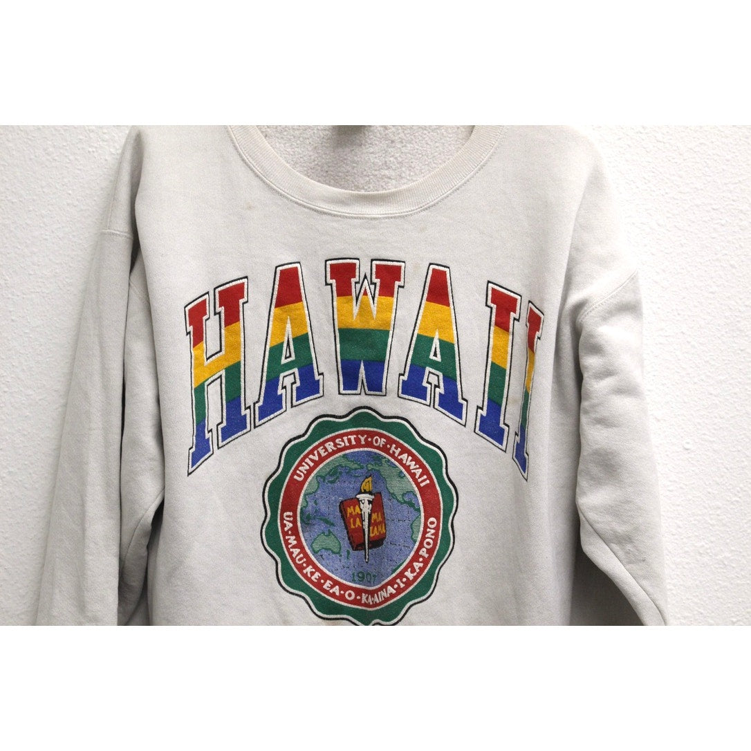 Vintage University of Hawaii Rainbows Sweatshirt Large
