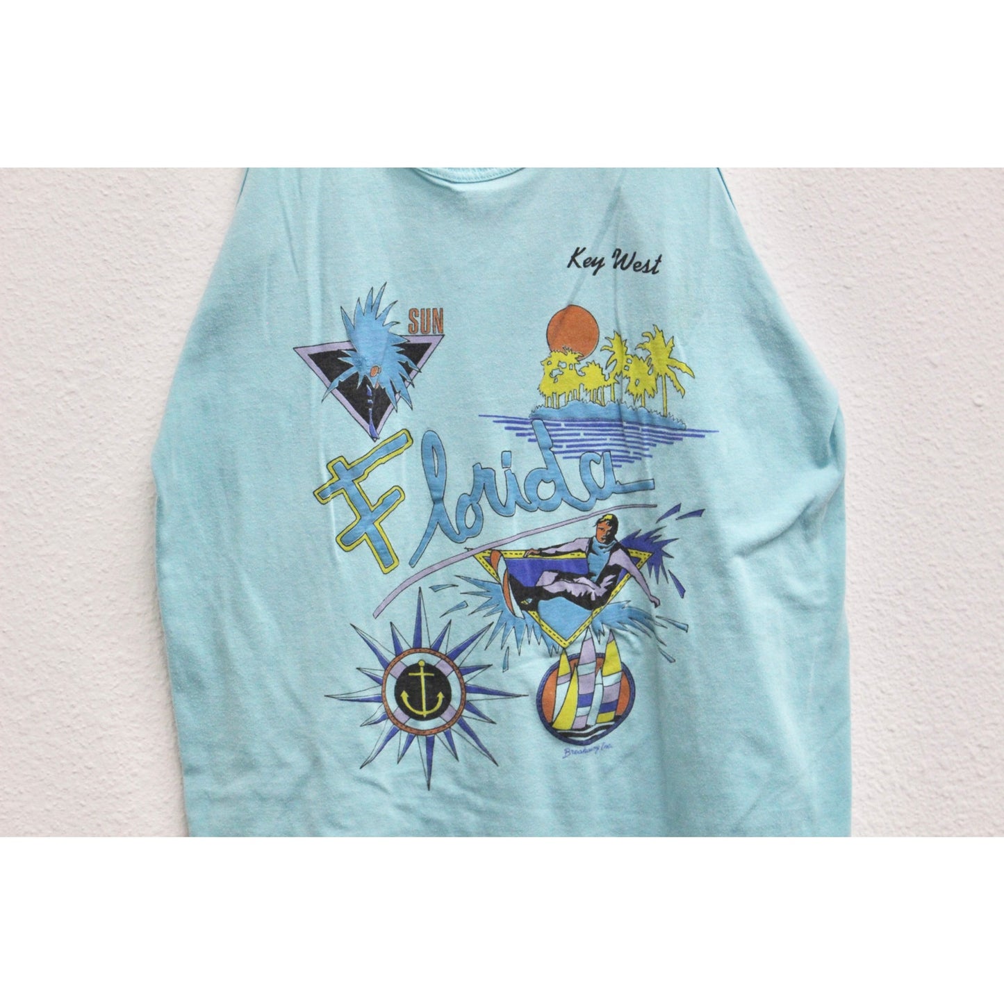 Vintage Key West Florida Tank T Shirt Large