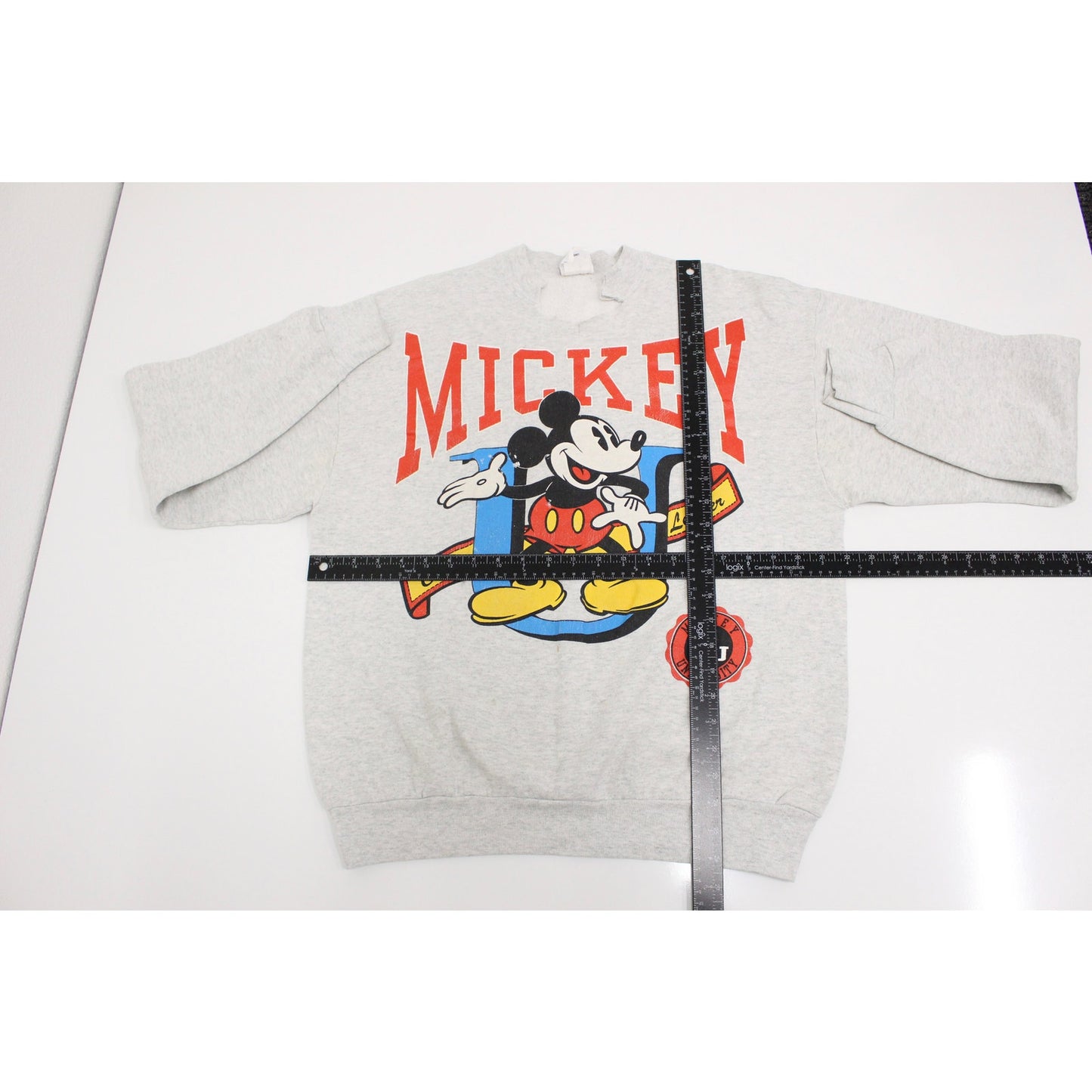 Vintage Walt Disney Mickey Mouse University Sweatshirt Large