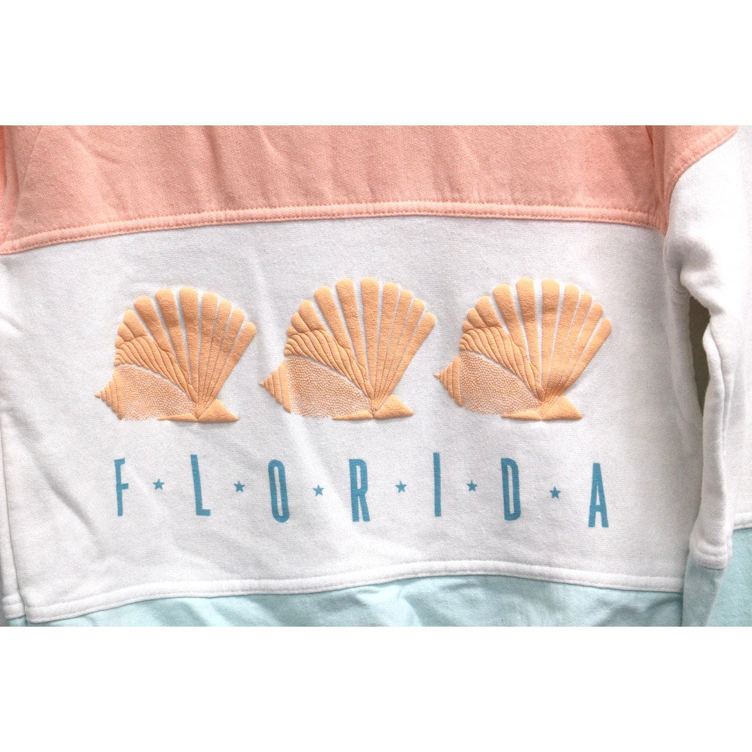 Vintage Florida Seashells Sweatshirt Medium