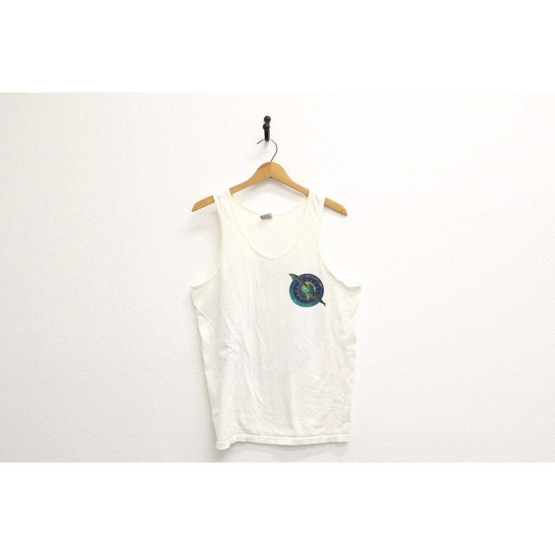Vintage Speedo Liquid Motion Dolphin Tank Top Large