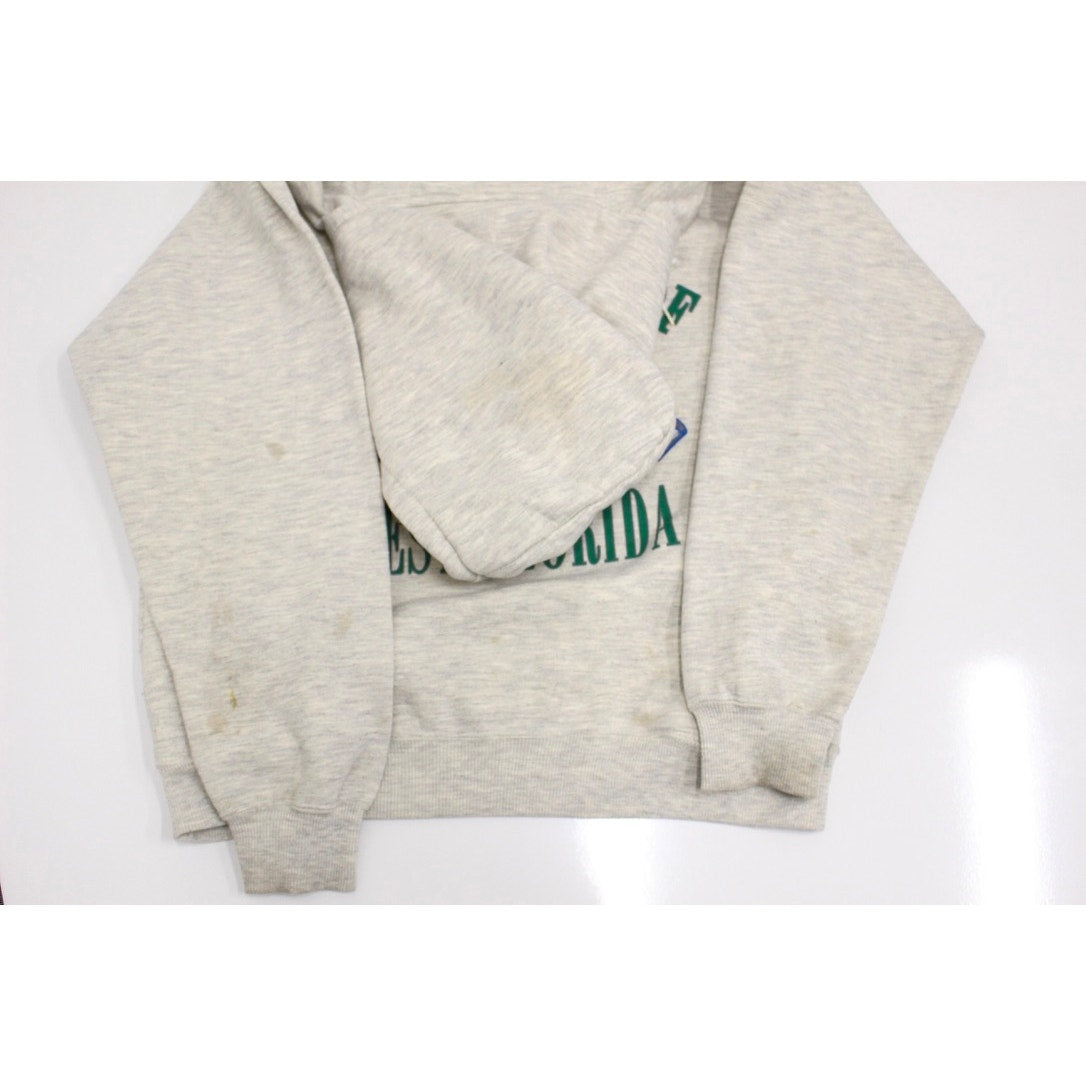 Vintage University of West Florida Argonauts Hooded Sweatshirt Medium