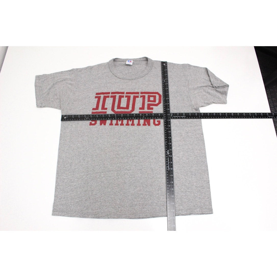 Vintage Indiana University of Pennsylvania IUP Swimming T Shirt XL