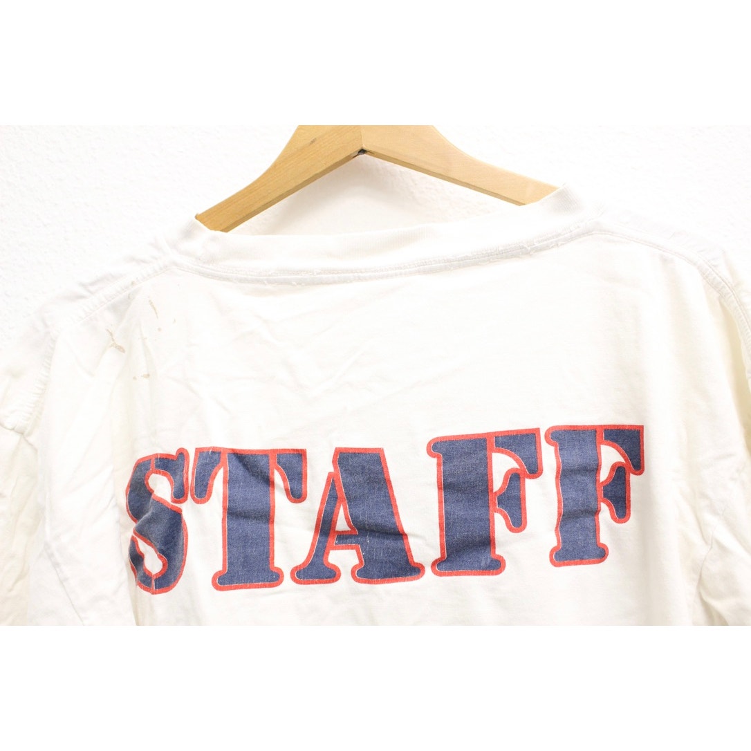 Vintage Bud Light Beer Staff T Shirt XL