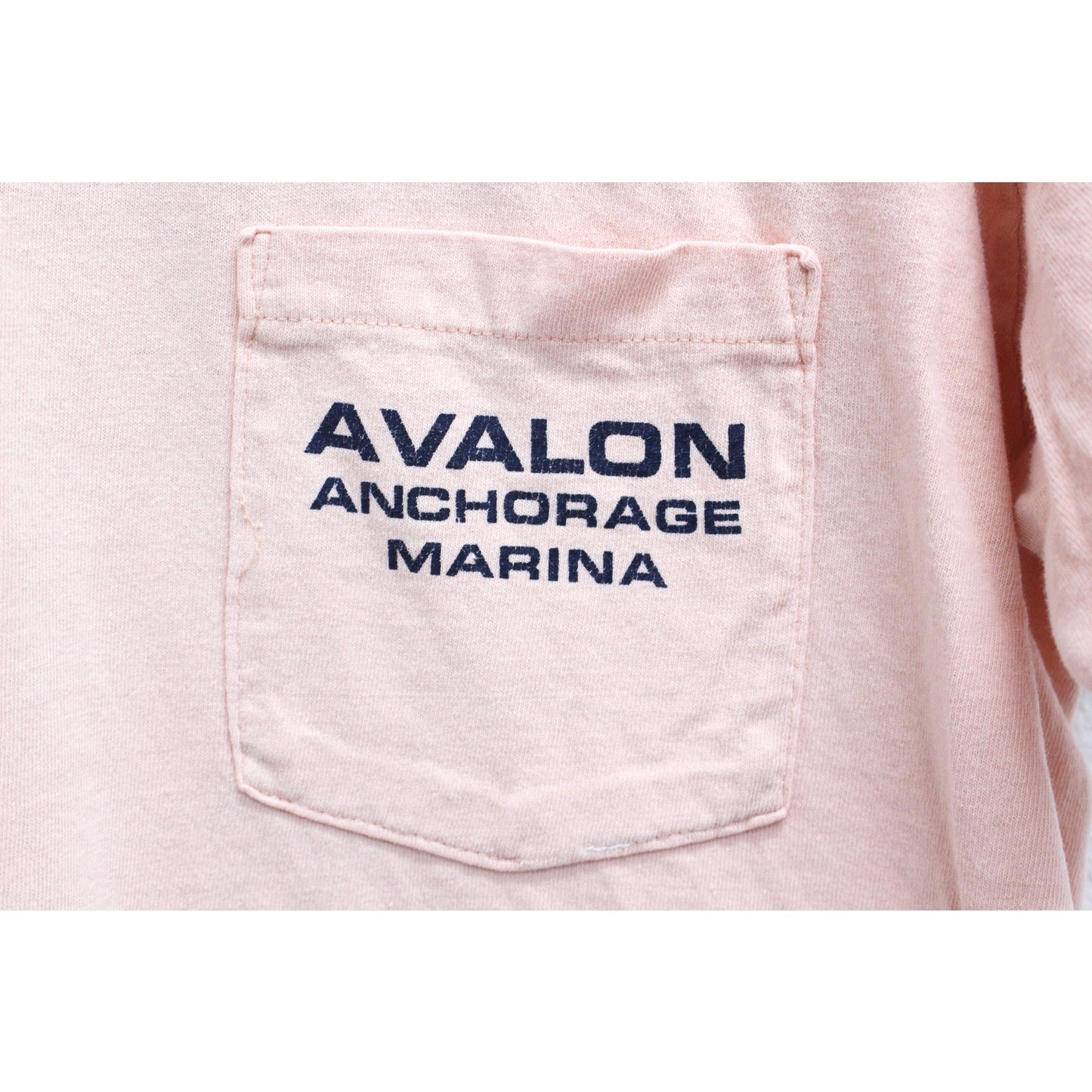 Vintage Support Your Local Hooker Anchorage Marina T Shirt Large