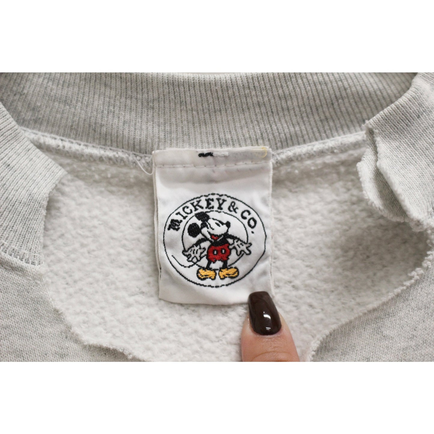 Vintage Walt Disney Mickey Mouse University Sweatshirt Large