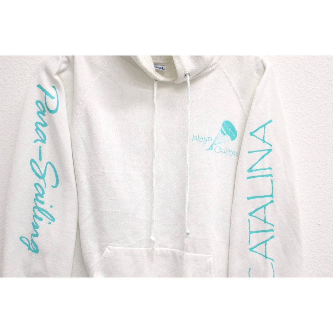 Vintage Parasailing Catalina Island Hooded Sweatshirt Medium