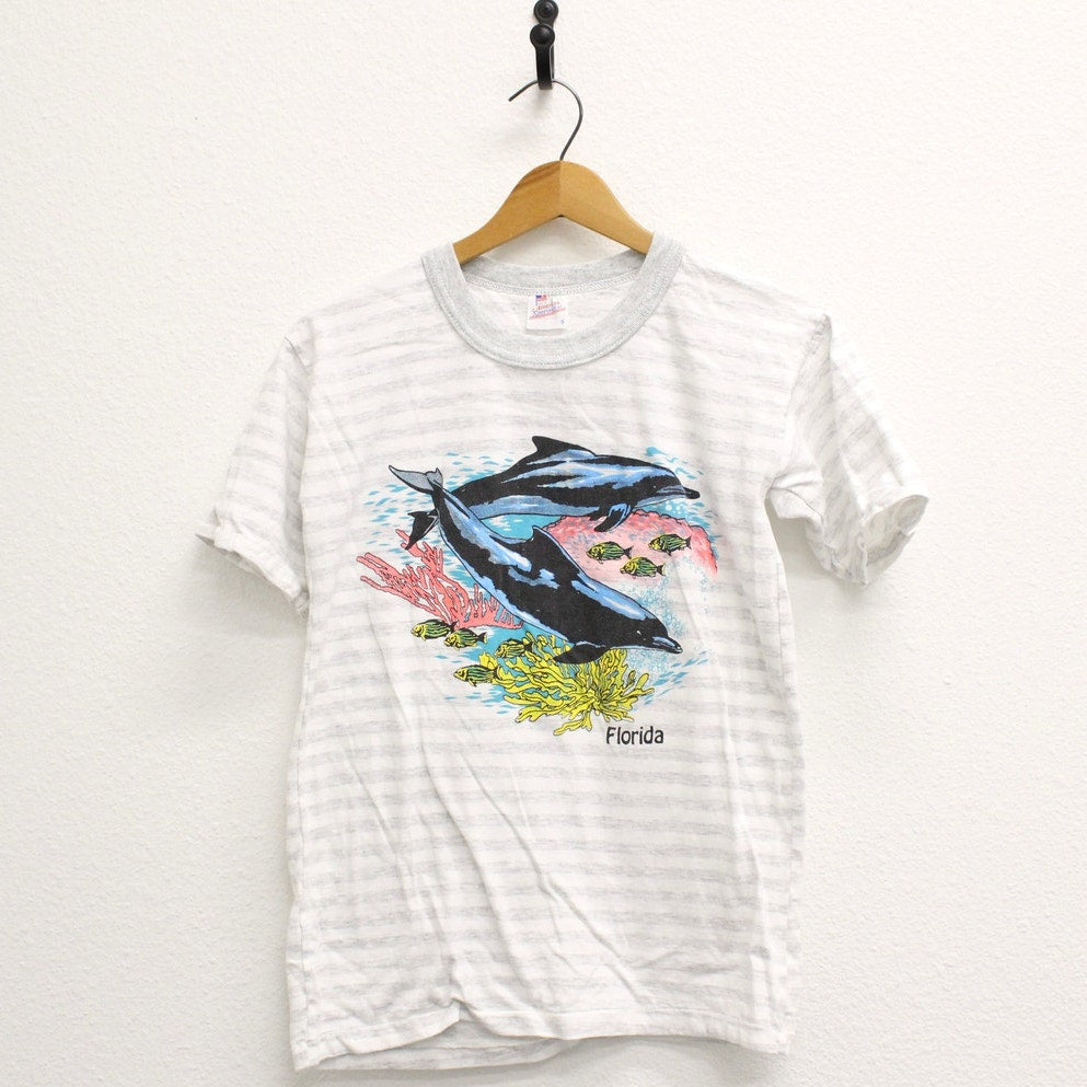 Vintage Florida Dolphins T Shirt Small