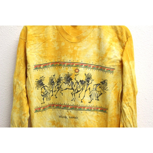 Vintage Telluride Colorado Long Sleeve T Shirt Large