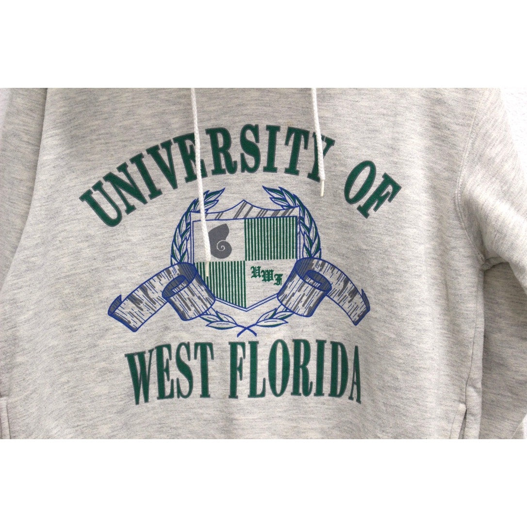 Vintage University of West Florida Argonauts Hooded Sweatshirt Medium