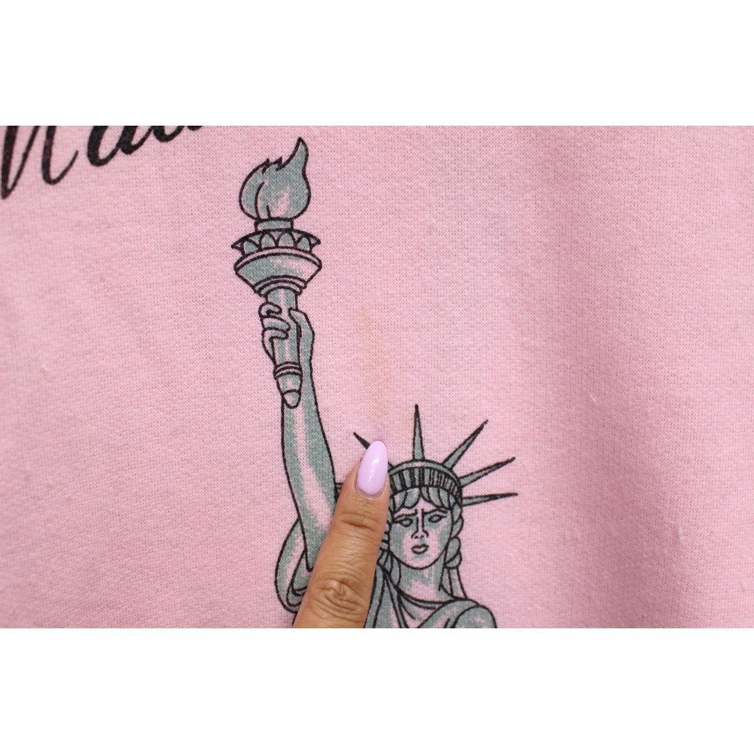 Vintage Statue of Liberty Sweatshirt Large