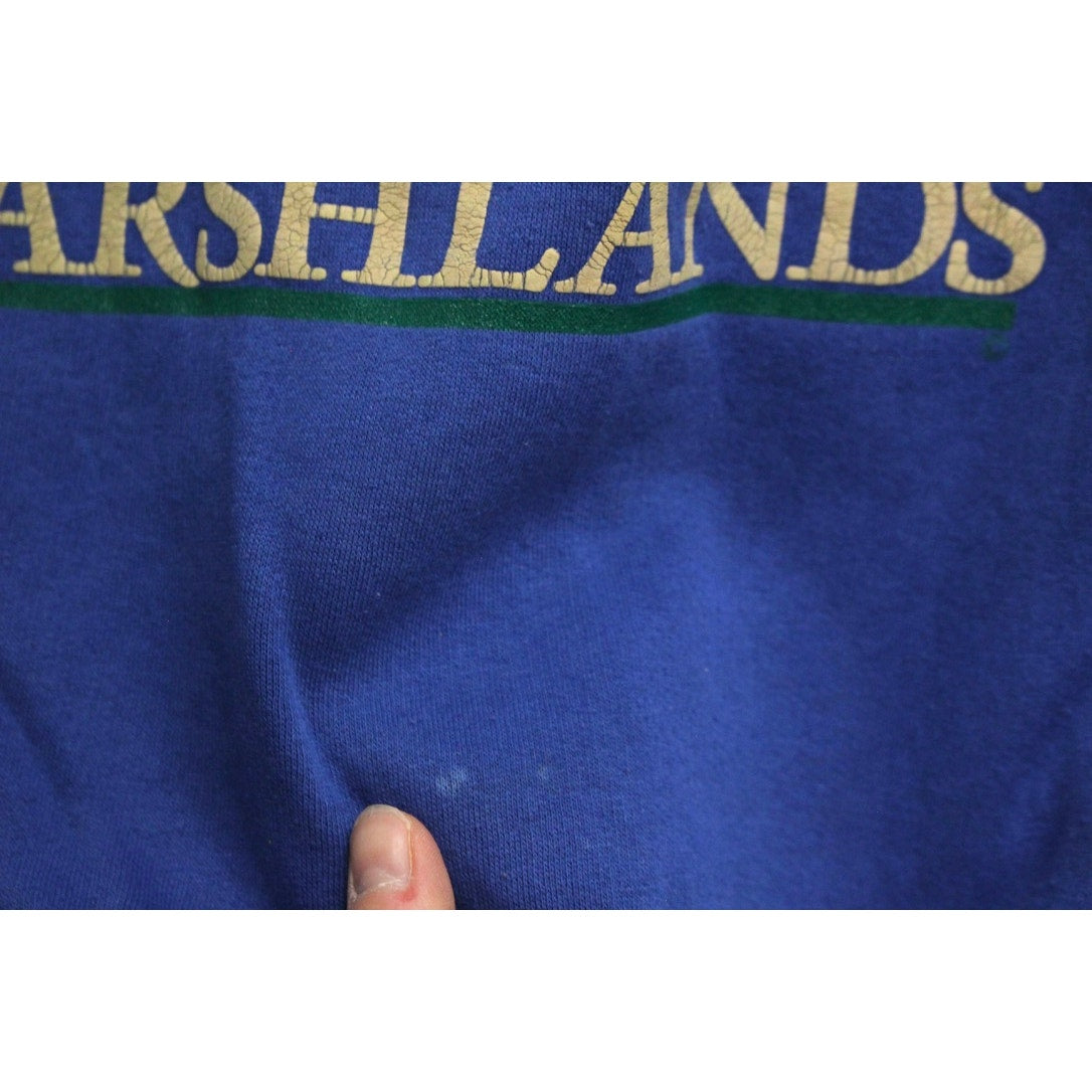 Vintage Canadian Marshlands Eagle Sweatshirt Large