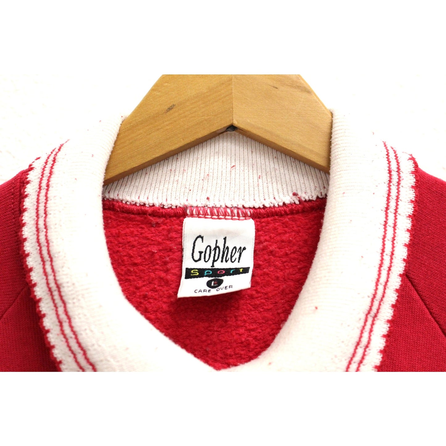 Vintage Kitty Cats Ball of Yarn Collared Sweatshirt Large