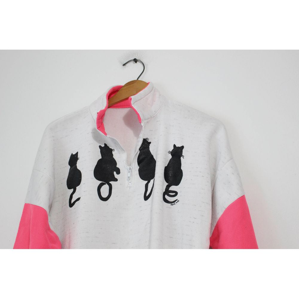 Vintage Crazy Cat Lady Kitten Kitty Sweatshirt