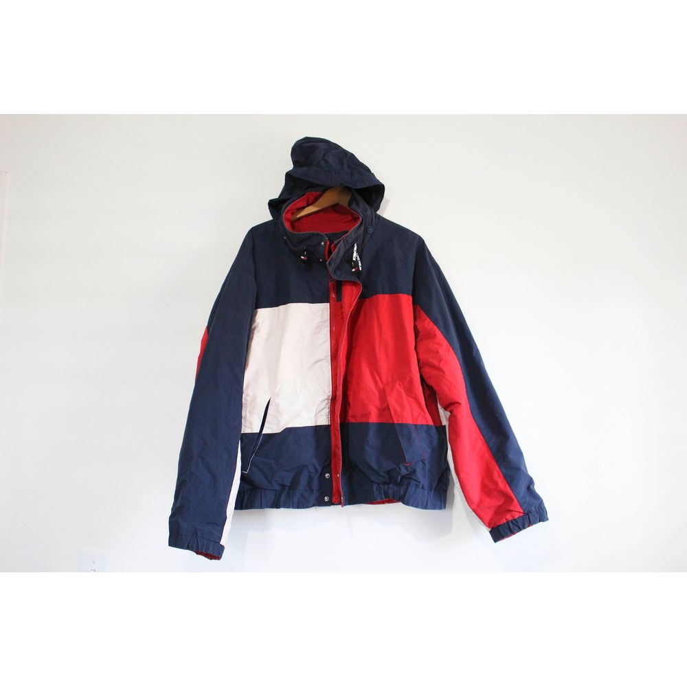 Vintage Tommy Hilfiger Reversible Jacket Coat