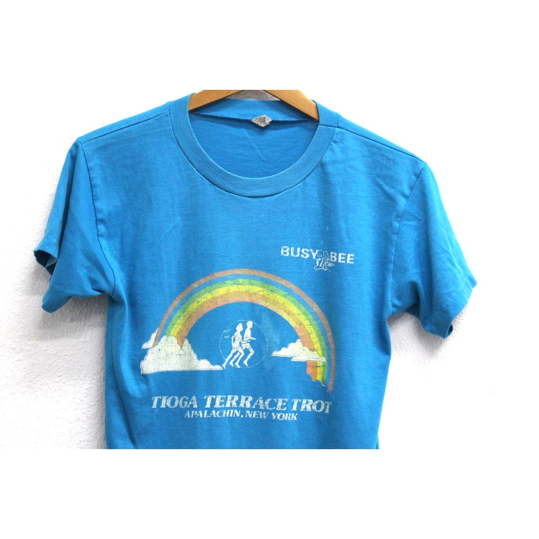 Vintage Tioga Terrace Trot Apalachin New York T Shirt Small