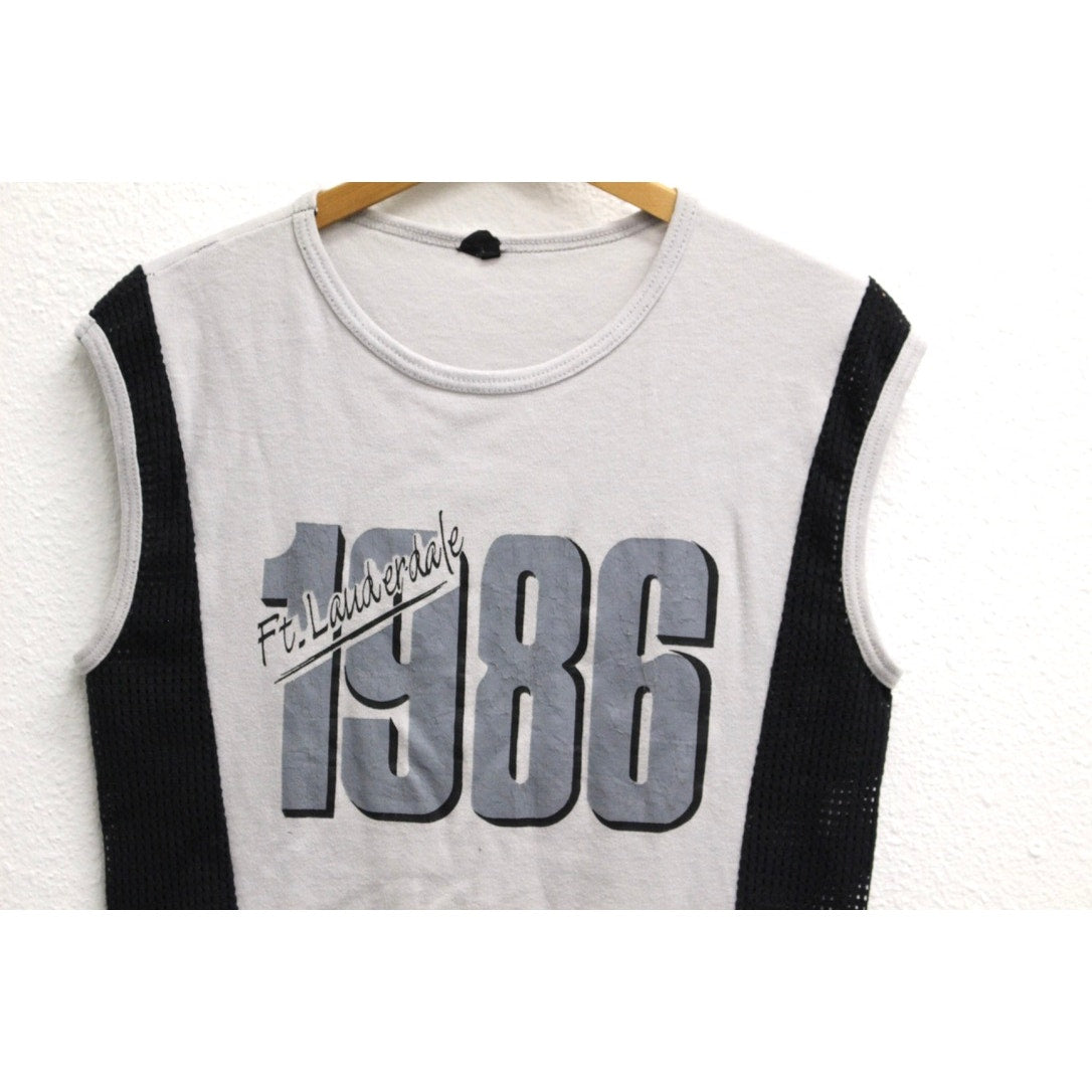 Vintage Fort Lauderdale Florida 1986 Tank Top T Shirt Small