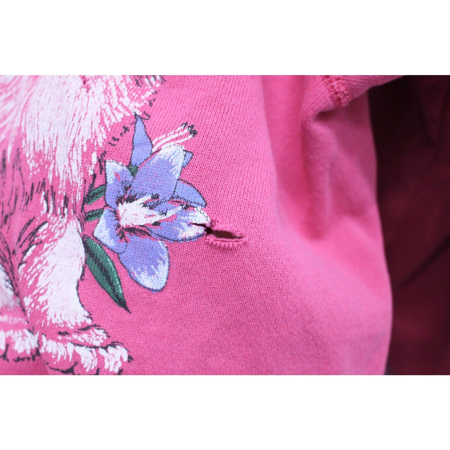 Vintage Kitty Cat Always A Lady Sweatshirt Large