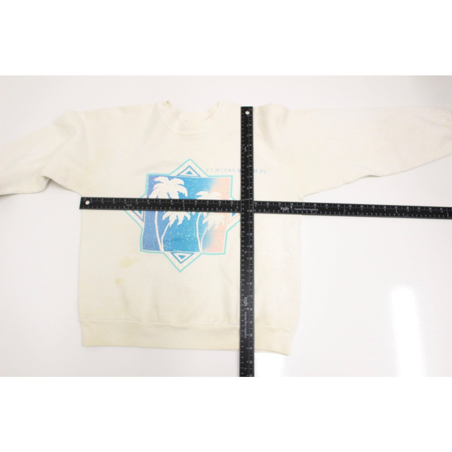 Vintage Fort Myers Beach Florida Sweatshirt Medium