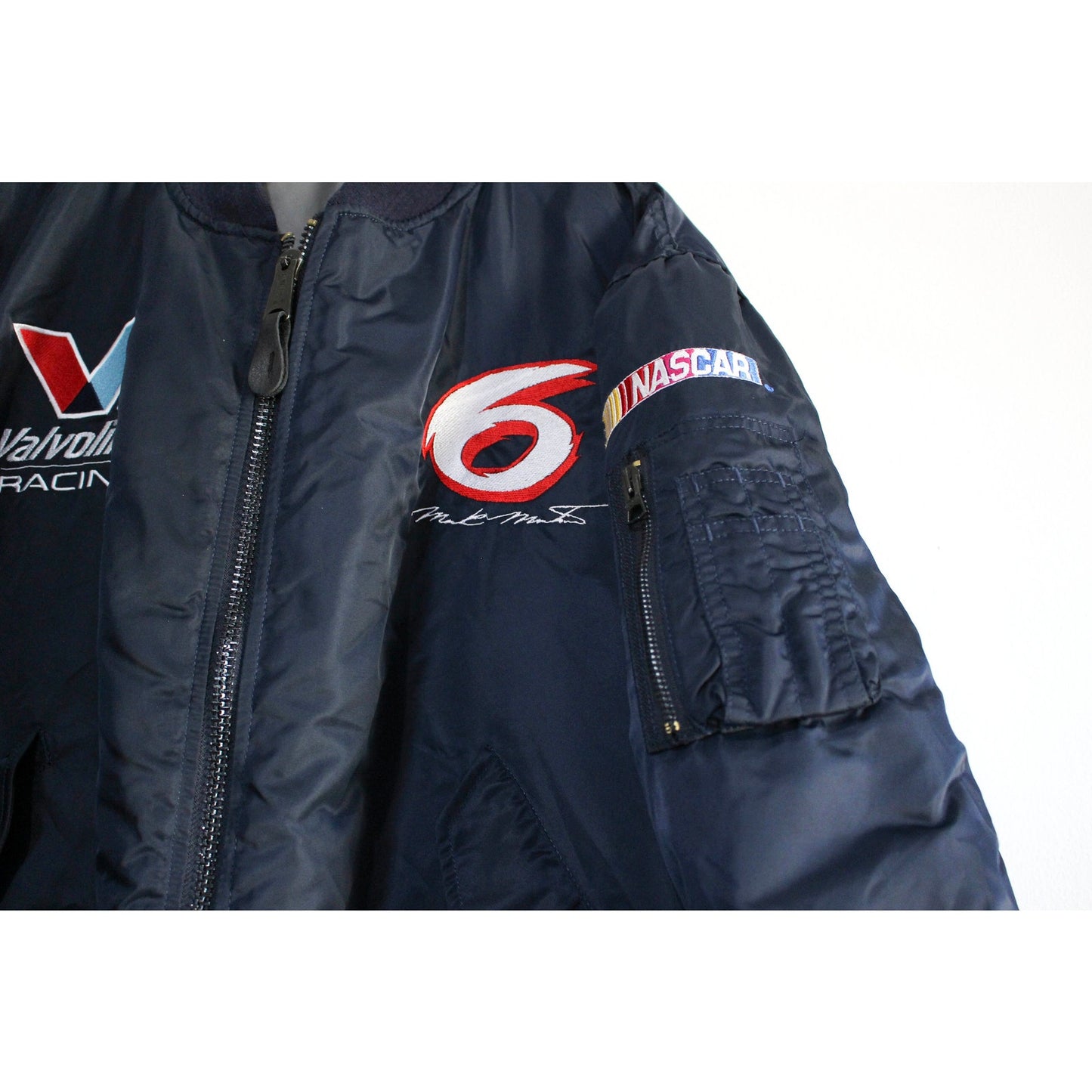 Vintage Mark Martin Valvoline Nascar Racing Jacket XL