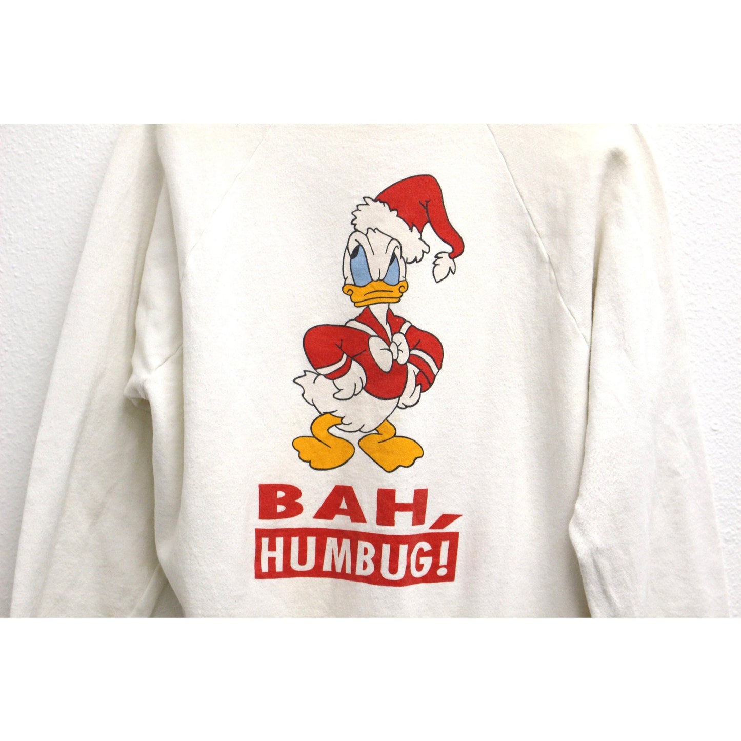 Vintage Walt Disney Donald Duck Bah Humbug Sweatshirt XL