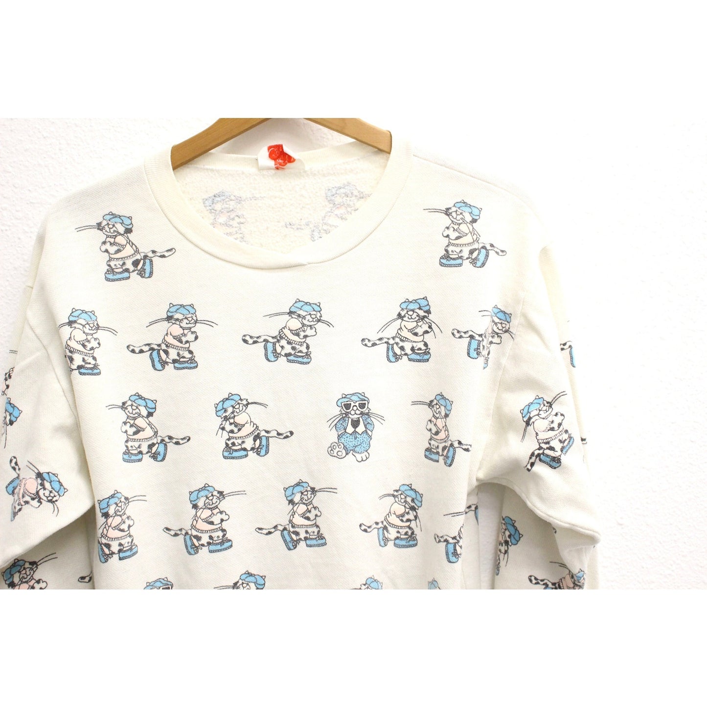 Vintage Kids Kittencaboodle Kitty Cat Sweatshirt XL
