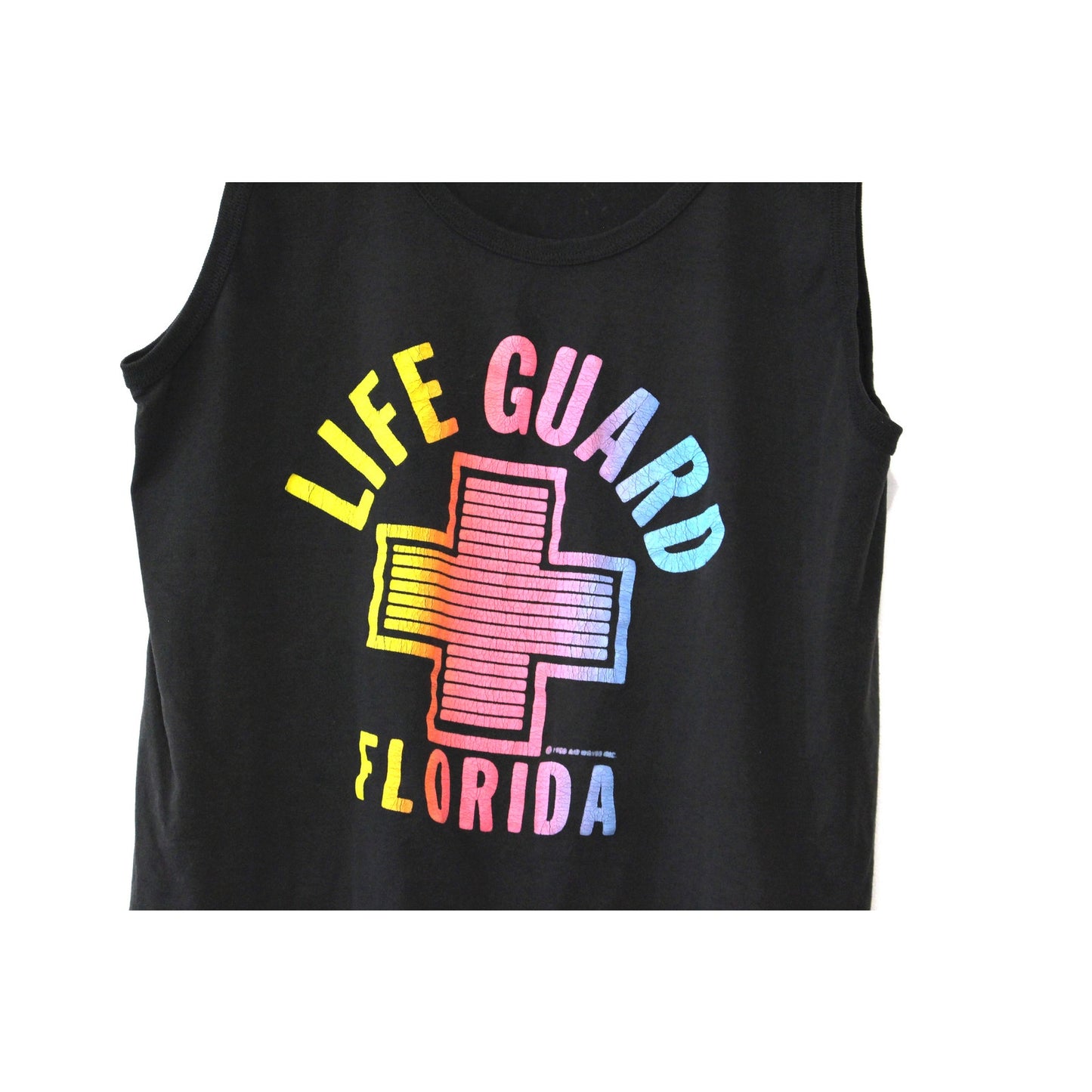 Vintage Florida Lifeguard Tank Top XL
