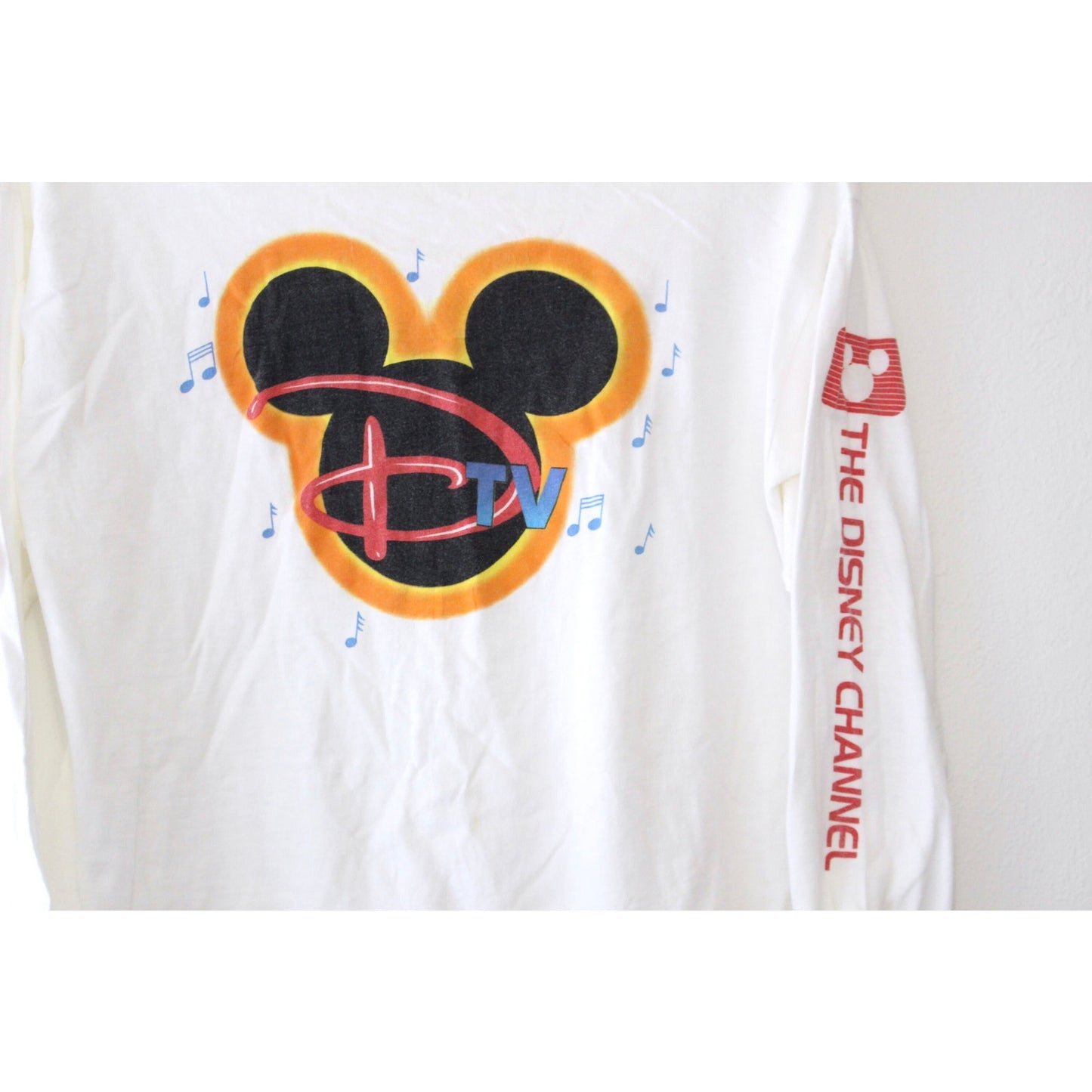 Vintage Disney Channel TV Long Sleeve T Shirt Large
