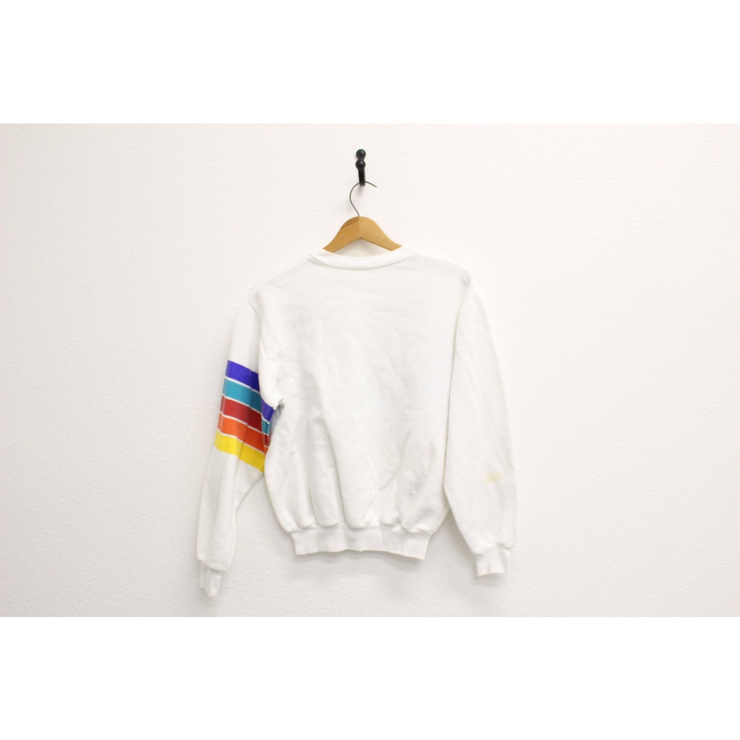 Vintage Pensacola Beach Florida Rainbow Sweatshirt Medium