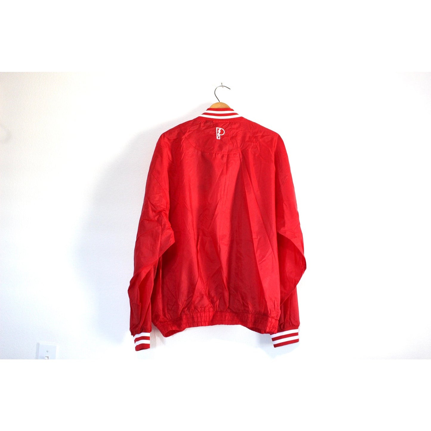 Vintage Detroit Red Wings Hockey Pullover Jacket Large