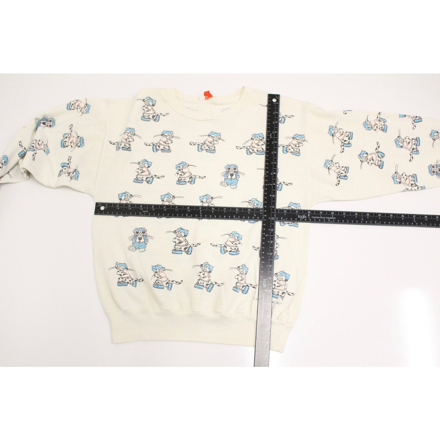 Vintage Kids Kittencaboodle Kitty Cat Sweatshirt XL