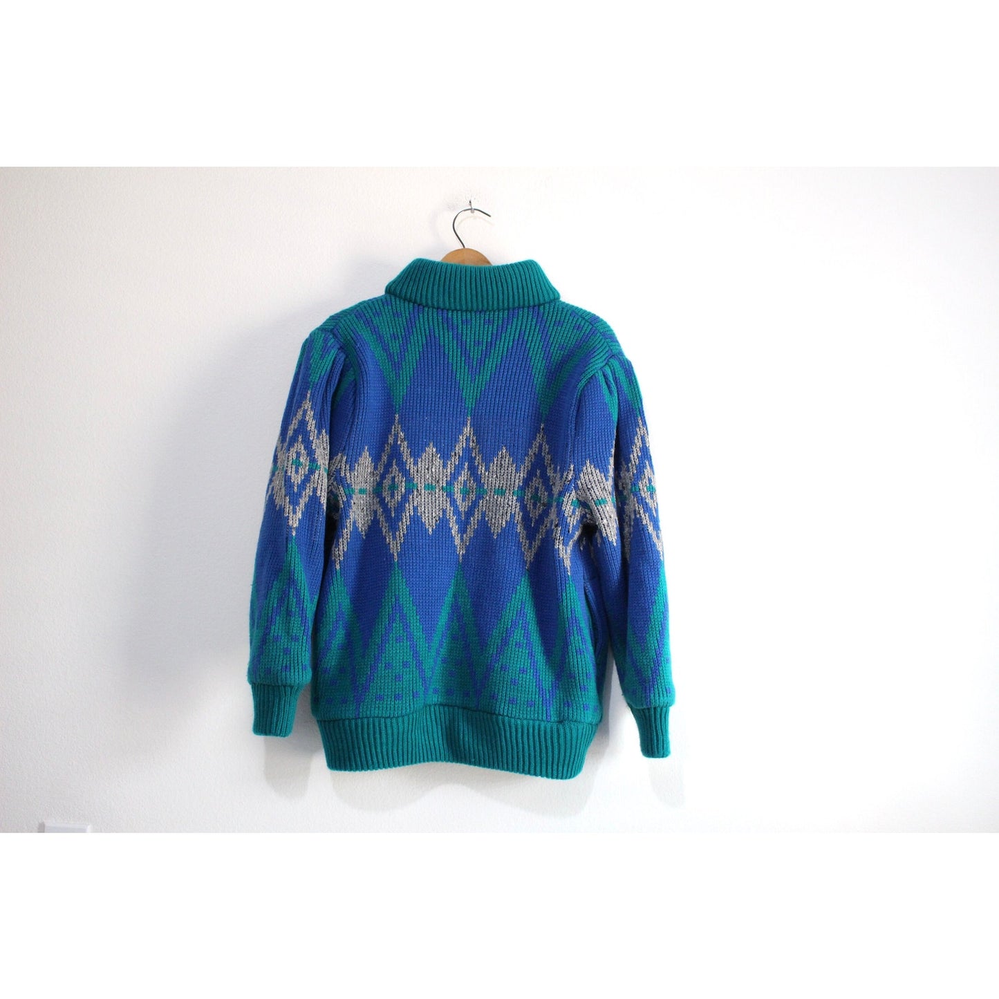 Vintage Sweater Coat Large