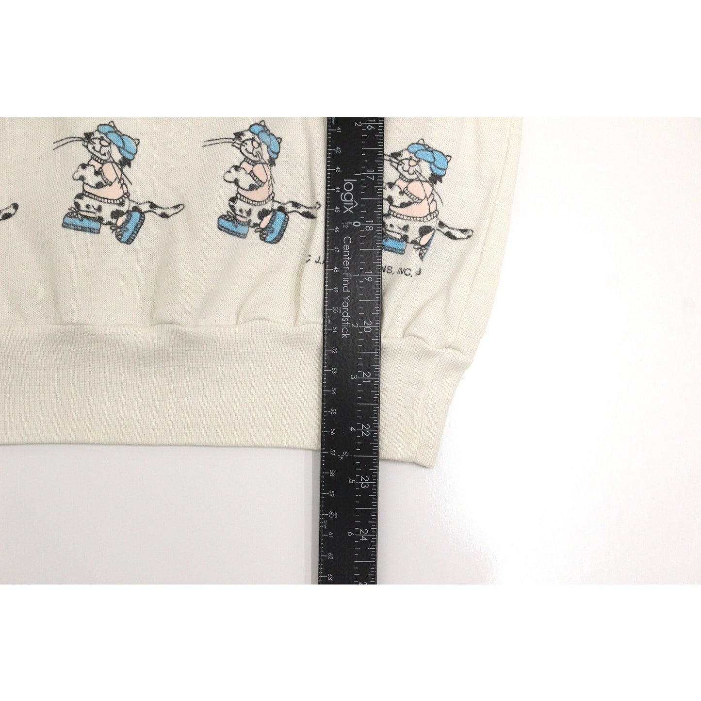 Vintage Kids Kittencaboodle Kitty Cat Sweatshirt XL