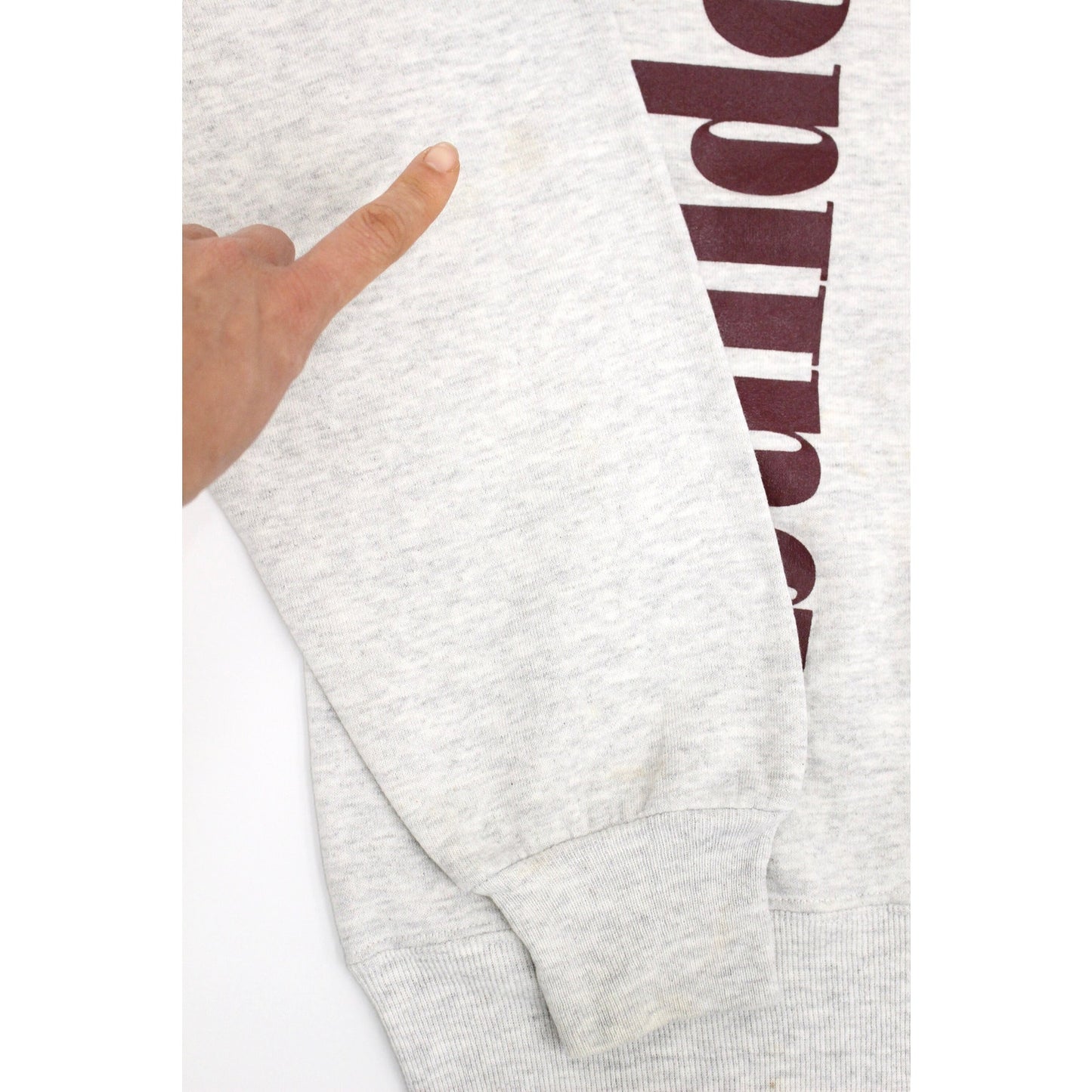 Vintage Mississippi State University Bulldogs Sweatshirt Large