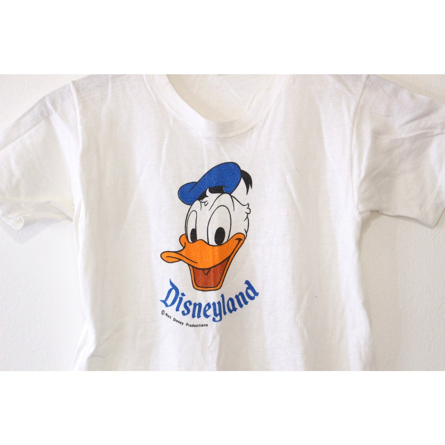 Vintage Kids Disneyland Donald Duck T Shirt Large