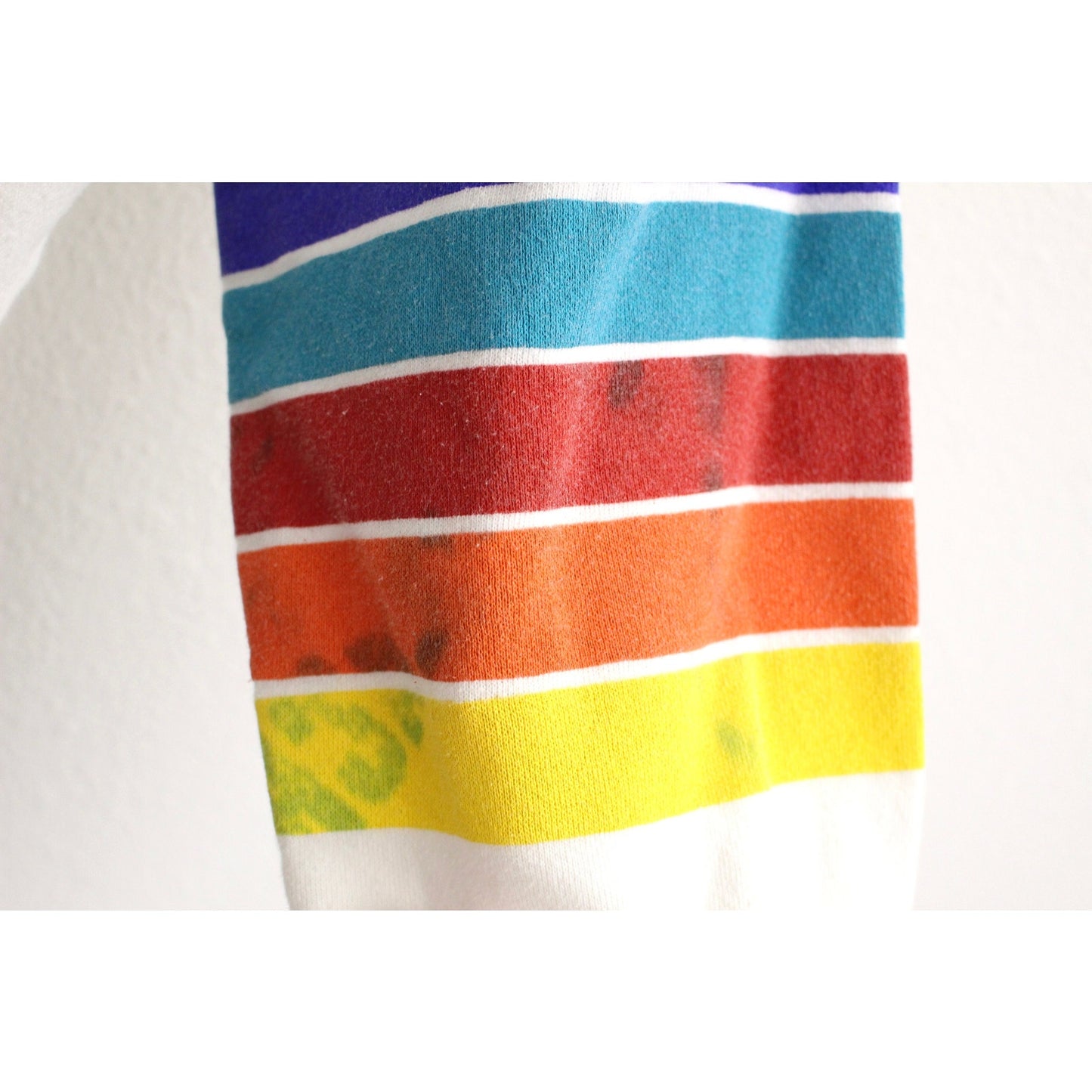 Vintage Pensacola Beach Florida Rainbow Sweatshirt Medium