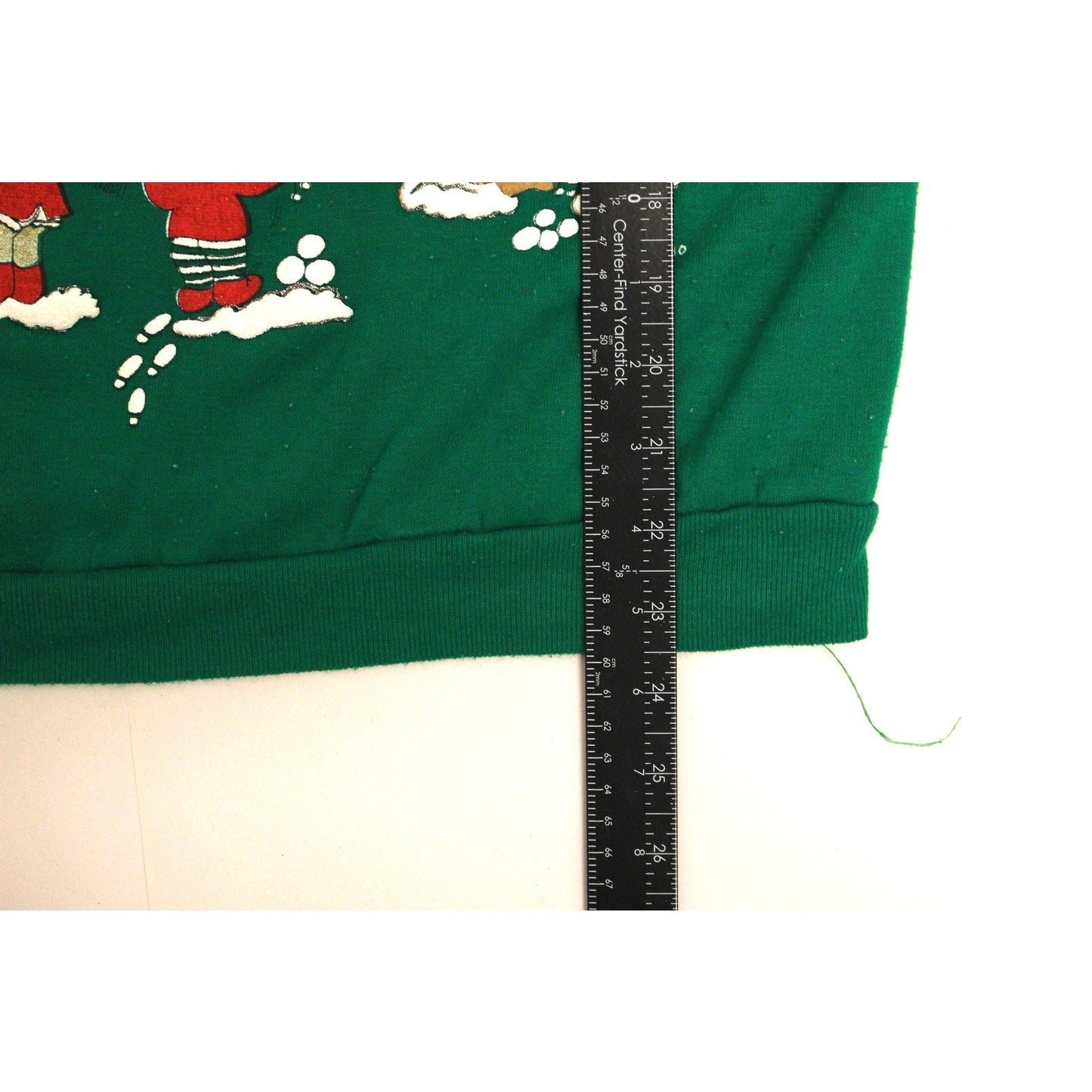 Vintage Holiday Merry Christmas Seasons Greetings Sweatshirt Large