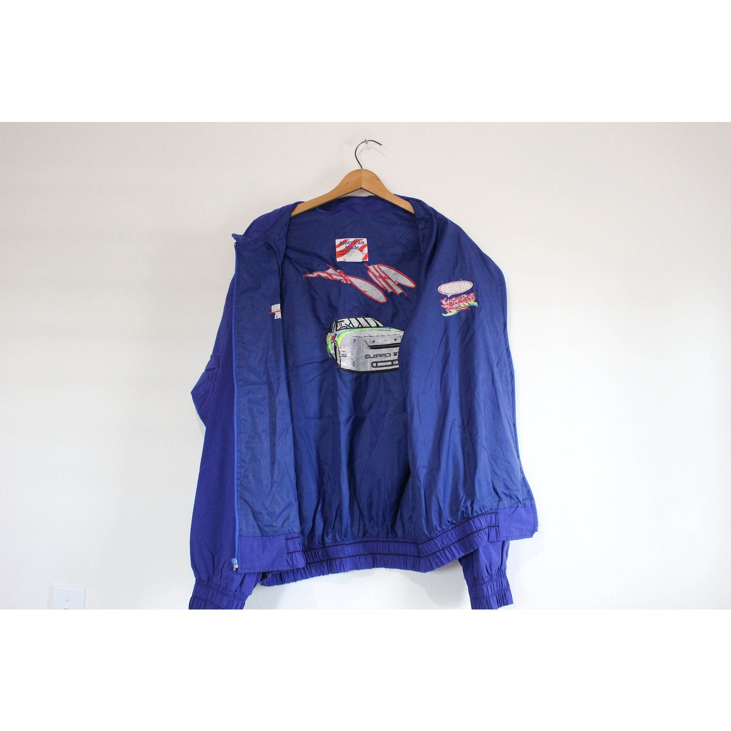 Vintage Dupont Jeff Gordon 1995 Winston Cup Champion Windbreaker Jacket XXL 2XL