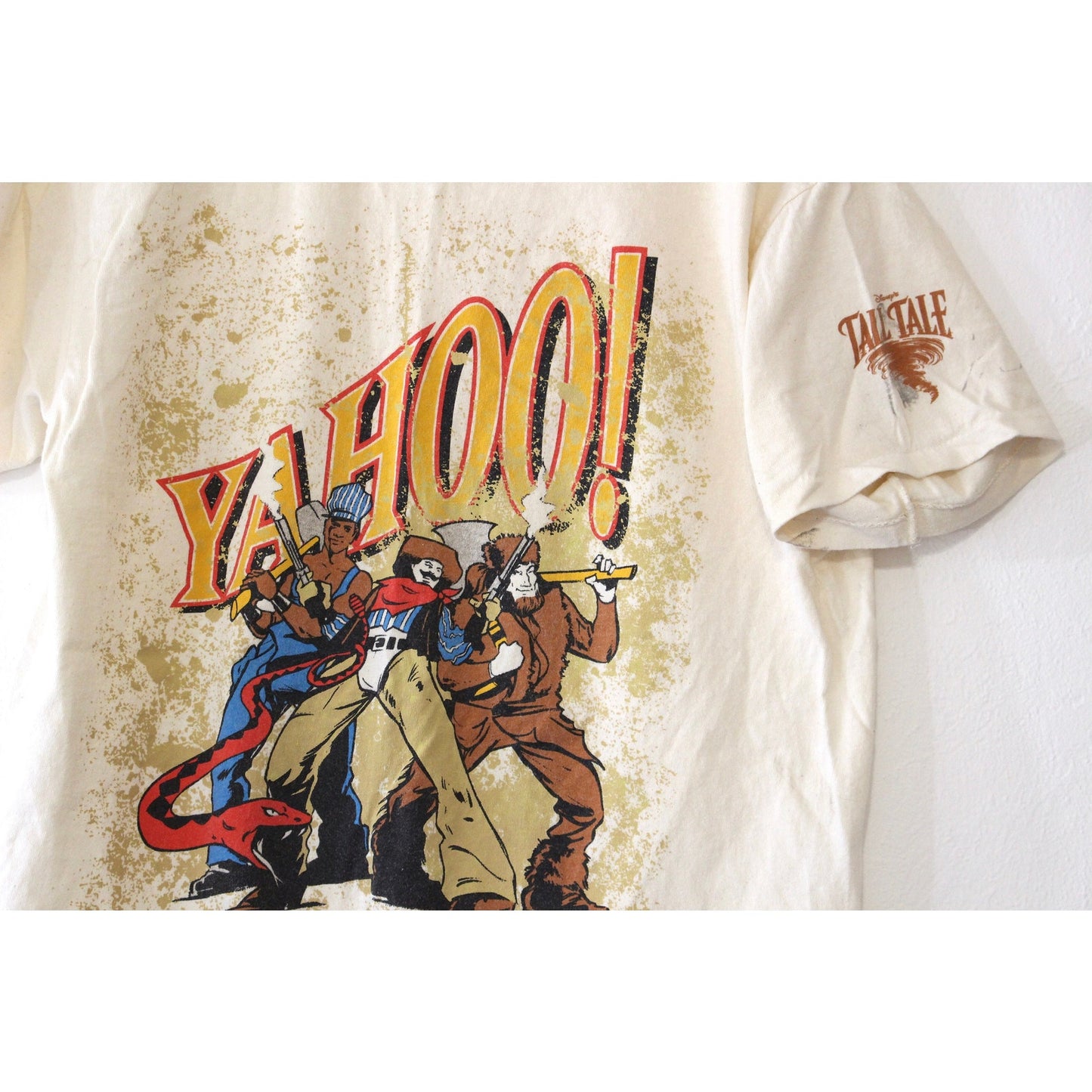 Vintage Kids Disney Tall Tale Yahoo T Shirt XL