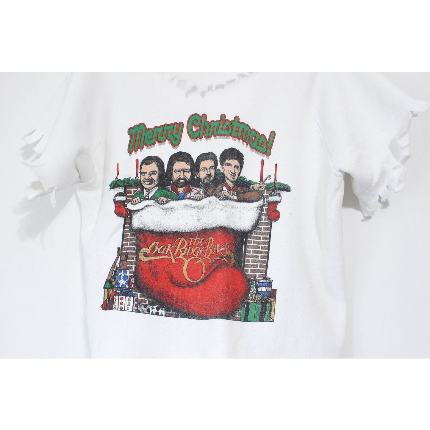 Vintage Oak Ridge Boys Holiday Seasons Greetings Merry Christmas Sweatshirt Large