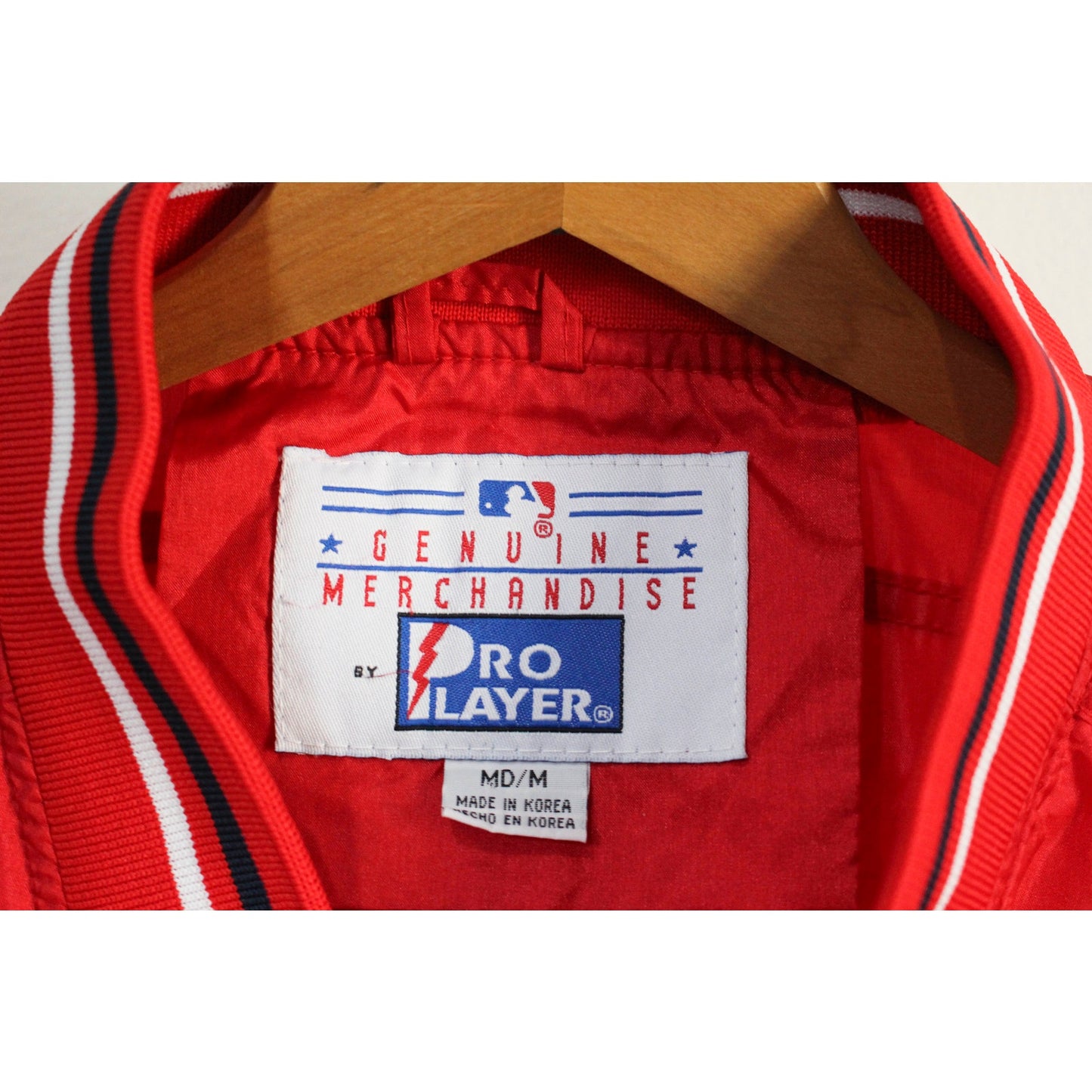 Vintage Cleveland Indians Baseball MLB Pullover Windbreaker Jacket Medium