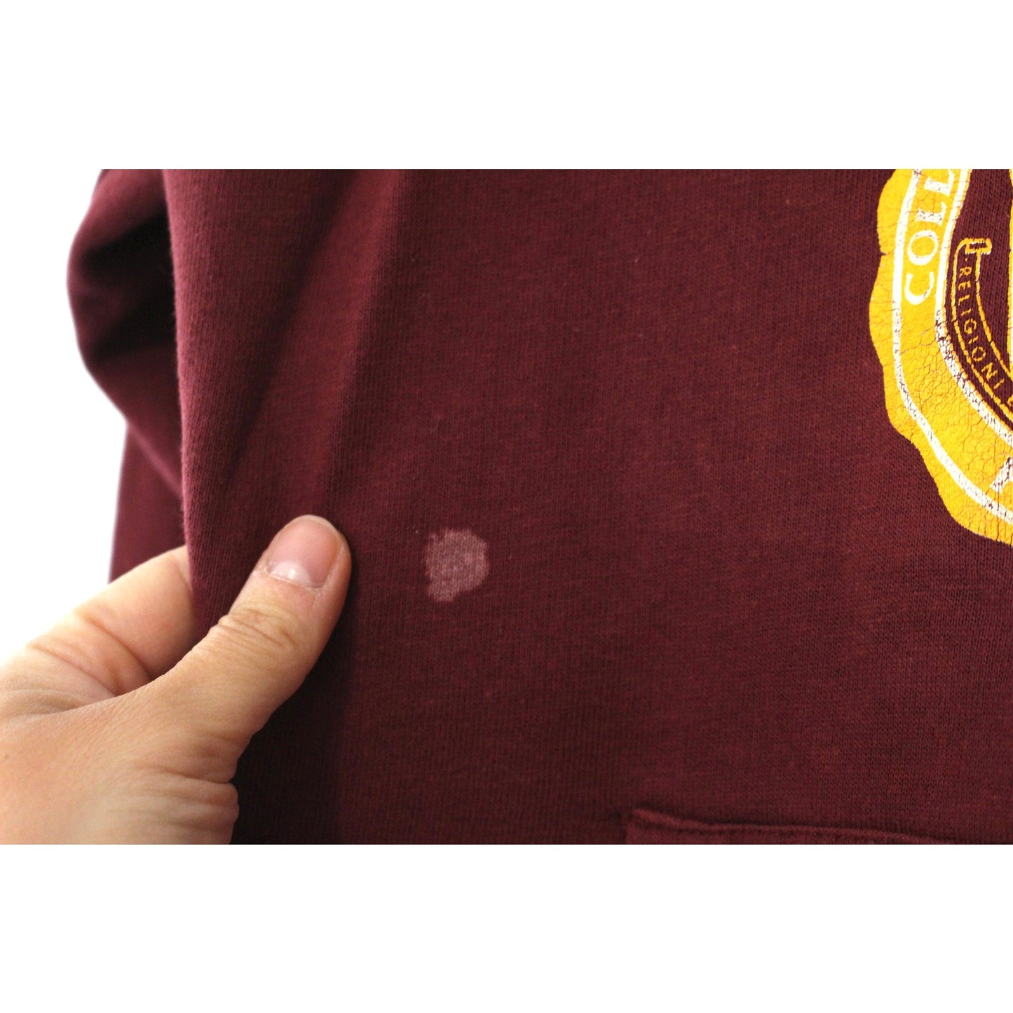 Vintage Boston College Eagles Hooded Champion Sweatshirt Large