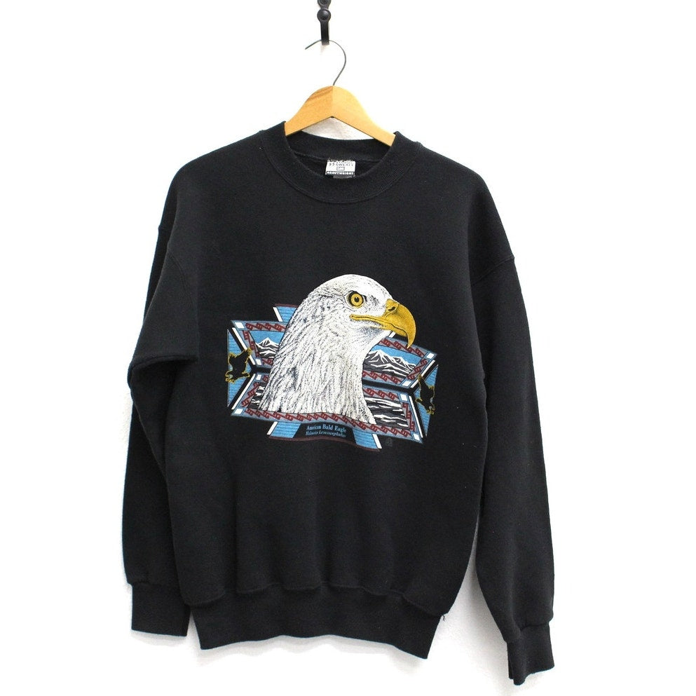 Vintage American Bald Eagle Sweatshirt XL