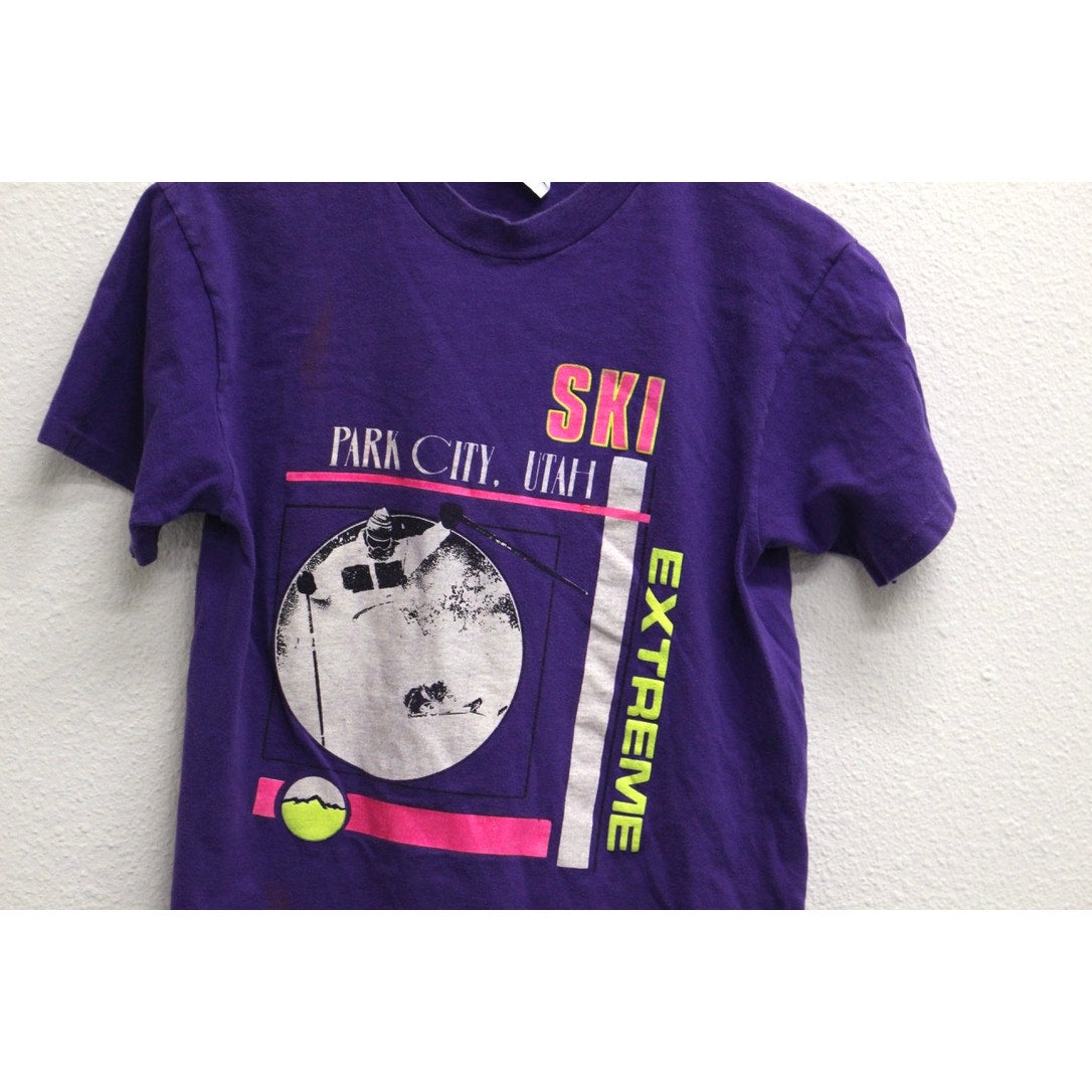 Vintage Ski Park City Utah T Shirt Medium