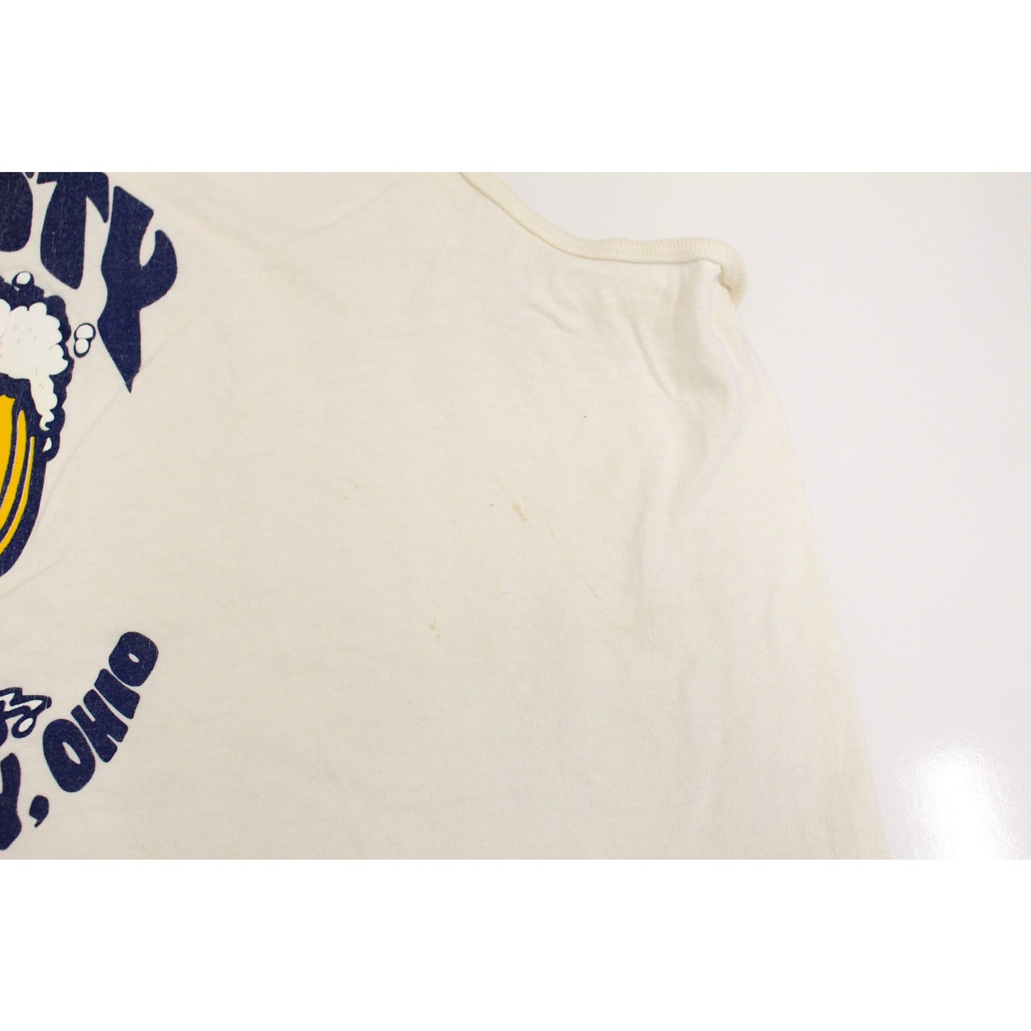 Vintage Put In Bay Ohio Frosty Beer Tank T Shirt XL