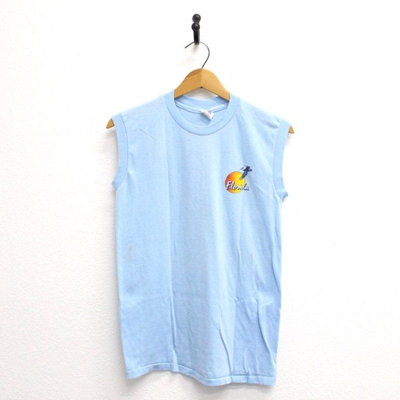 Vintage Florida Seagulls Tank T Shirt Medium