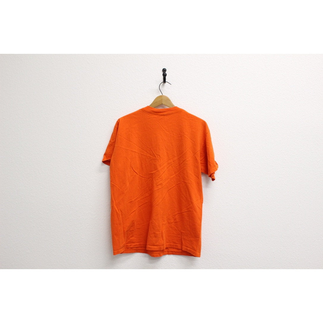 Vintage Halloween Jack O Lantern T Shirt Large