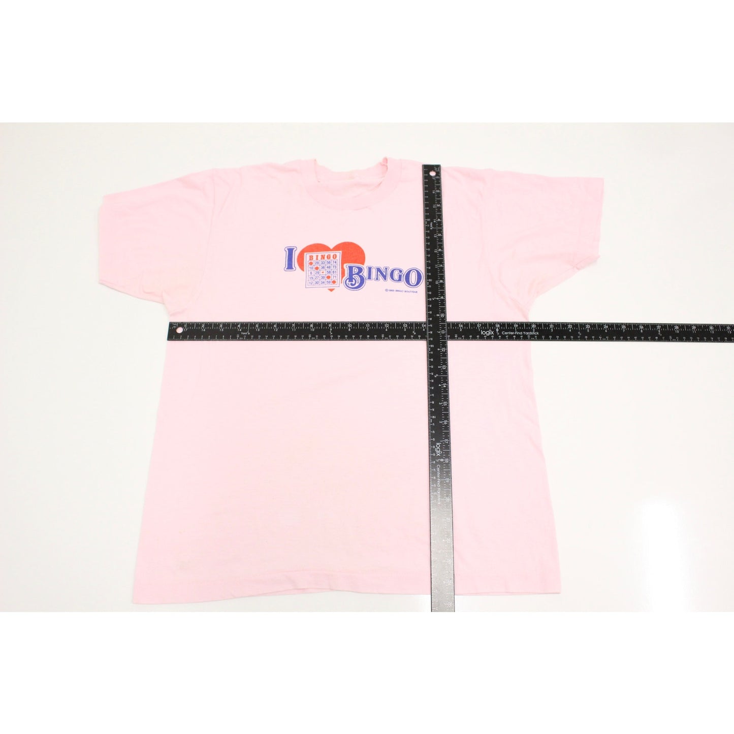 Vintage I Love Bingo T Shirt Large